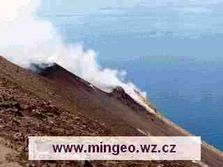 Sopka Stromboli, Liparské ostrovy u Sicílie